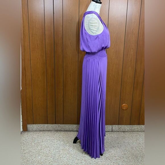 Ramy Brook Arina Halter Neck Pleated Maxi Dress size 2 - Picture 8 of 11
